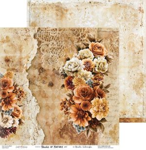 Комплект дизайнерска хартия 30,50х30,50 см- Shades Of Nature - 6 листа