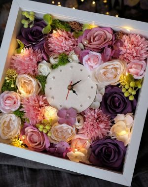 Декоративни LED лампички - 2 м, 20 LED светодиода - жълта светлина - с батерии
